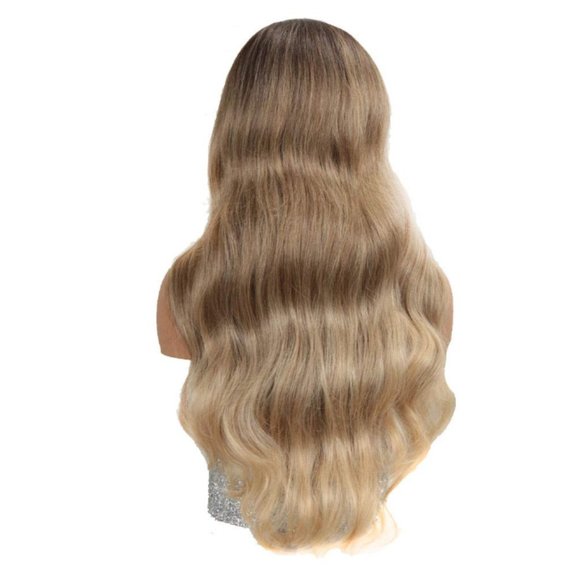 Ombre Blonde Body Wave Lace Front Hair Wig main image 4
